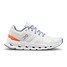On Running Women's Cloudrunner Shoes in the Undyed White/ Flame colorway On Running Women's Cloudrunner Shoes in the Undyed White/ Flame colorway