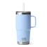 YETI Rambler 25 oz Mug with Straw Lid in Big Sky Blue YETI Rambler 25 oz Mug with Straw Lid in Big Sky Blue