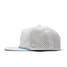 Melin Hydro Coronado Brick Snapback - White/Electric Blue