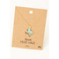 Fame Texas State Desert Pendant Necklace in gold tone metal