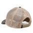 TYLER'S Texas Armadillo Trucker Hat in tan with mesh back panels
