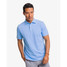 Southern Tide Men's brrr°-eeze Heather Performance Polo Shirt in Ocean Blue side view