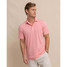 Southern Tide Men's brrr°-eeze Heather Performance Polo Shirt in Heather Flamingo Pink back