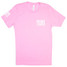 TYLER'S Heather Bubblegum Track Tee Austin front view
