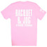 Racquet & Jog Heather Bubblegum Track Tee back view