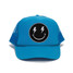 Local Beach Bolt Smiley Face Trucker Hat with mesh back panels