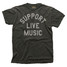 Retro Brand Support Live Music Tee Retro Brand Support Live Music Tee