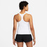 Nike Women's Swoosh Padded Sports Bra Tank White side view