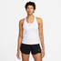 Nike Women's Swoosh Padded Sports Bra Tank White detail view