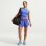 The Nike Women's Dri-FIT One 3in Brief-Lined Shorts in Sapphire
