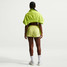 Nike Women's Dri-FIT One 3" Brief-Lined Shorts Light Lemon Twist back view