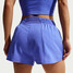 The Nike Women's Dri-FIT One 3in Brief-Lined Shorts in Sapphire