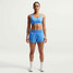 The Nike Women's Dri-FIT One 3in Brief-Lined Shorts in University Blue