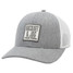 Racquet & Jog Patch Trucker Hat in Grey