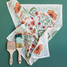 Handker Flora Bandana 234764 folded detail