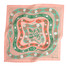 Handker Snake Pink Bandana pattern close-up
