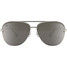 Blenders Shadow Sunglasses in Matte Silver