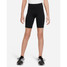 Nike Girls' One Big Kids' Biker Shorts in Black colorway Nike Girls' One Big Kids' Biker Shorts in Black colorway