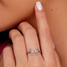 Pura Vida Fly Away Ring band detail angled view