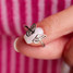 Pura Vida Fly Away Ring band detail angled view