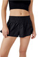 FP Movement Get Your Flirt On Short in Black colorway