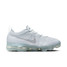 The Nike Air VaporMax Men's Flyknit Shoes in Pure Platinum and White