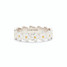 Pura Vida Painted Blooms Ring with colorful floral design on band