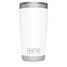 YETI Rambler 20 oz Tumbler in White, studio angle