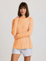 Free Fly Women's Bamboo Lightweight II Hoodie in Tropic Orange