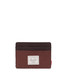 Herschel Charlie Cardholder Wallet Bitter Chocolate Dark Roast front