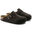 Birkenstock Men's Boston Suede Clogs