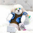 Haute Diggity Dog White Paw Dog Toy White Paw side angle