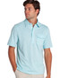 Criquet Men's Performance Players Polo - Sea Breeze
