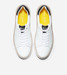 The Cole Haan Men's GrandPrø Topspin Sneakers in Optic White and Black