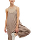 FP Movement Women's Hot Shot Onesie in mocha latte colorway