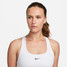 Nike Women's Swoosh Light Support Non-Padded Sports Bra in White