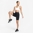 Nike Women's Swoosh Light Support Non-Padded Sports Bra in White detail view