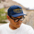Sendero Provisions Co. Cowboy Foam Trucker Hat in Navy colorway