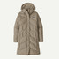 Patagonia Women's Down With It Parka in Seabird Grey