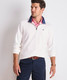 Vineyard Vines Men's Saltwater 1/4 Zip Pullover White collar