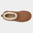 Ugg Women's Classic Mini Platform Boots in chestnut suede, angled view