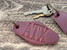 Tres Cuervos Motel Keychain ATX front view