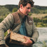 The Howler Brothers Men's Merlin The Jacket in Mountain Green and Teak
