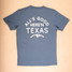 THC Provisions Men's All's Good Tee in Faded Indigo