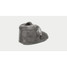 Ugg Baby Bixbee Booties Charcoal Grey front view