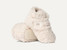 Ugg Baby Bixbee Booties Natural Curly Faux Fur detail view