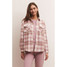 Z Supply Women's Hiker Plaid Fleece Jacket