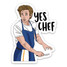 Yes Chef Sticker