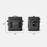 YETI Hopper Flip 12 Soft Cooler in charcoal gray, angled view