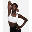 Nike Women's Swoosh Medium Support Sports Bra in White colorway